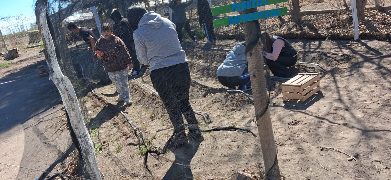 Fotografía del proyecto cooperativo